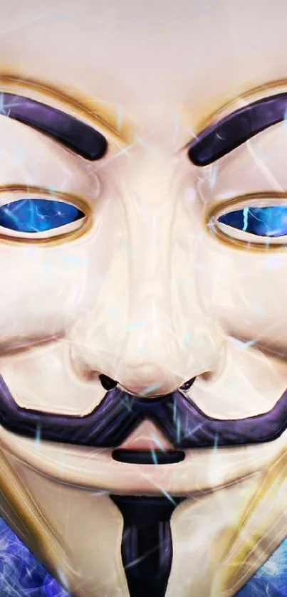 Racy Blue Chin Live Wallpaper