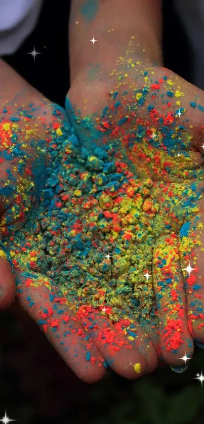 Racy Organism Hand Live Wallpaper