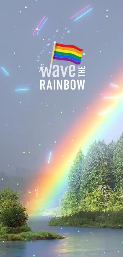 w a v e r a i n b o w Live Wallpaper