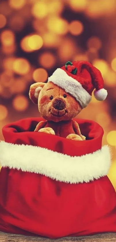 Red Cartoon Bear Live Wallpaper