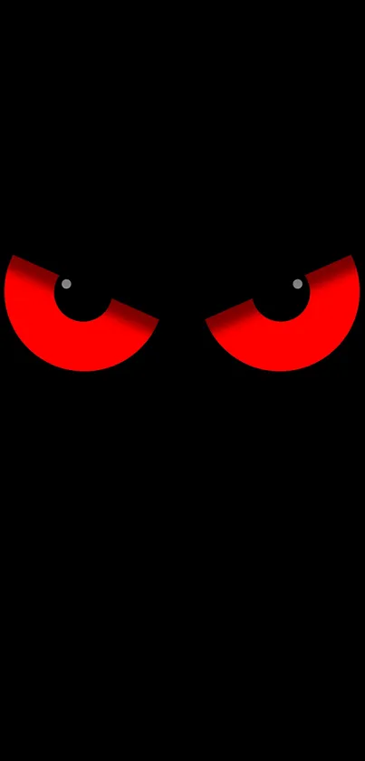 Red Eyed Monster With Shiny Teeth Live Wallpaper