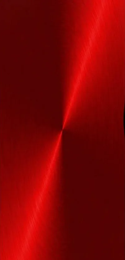 Red metallic textured mobile wallpaper with abstract design.