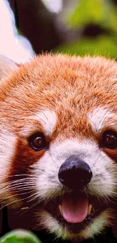 Red Panda Eye Plant Live Wallpaper