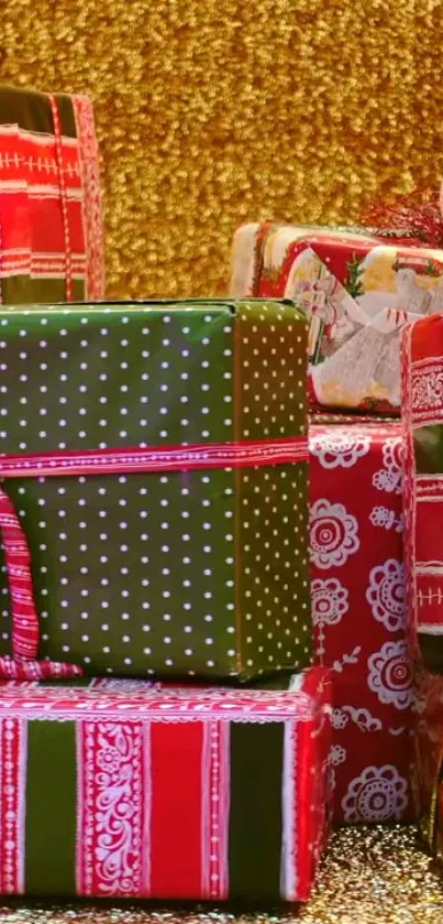 Red Wood Pattern Live Wallpaper