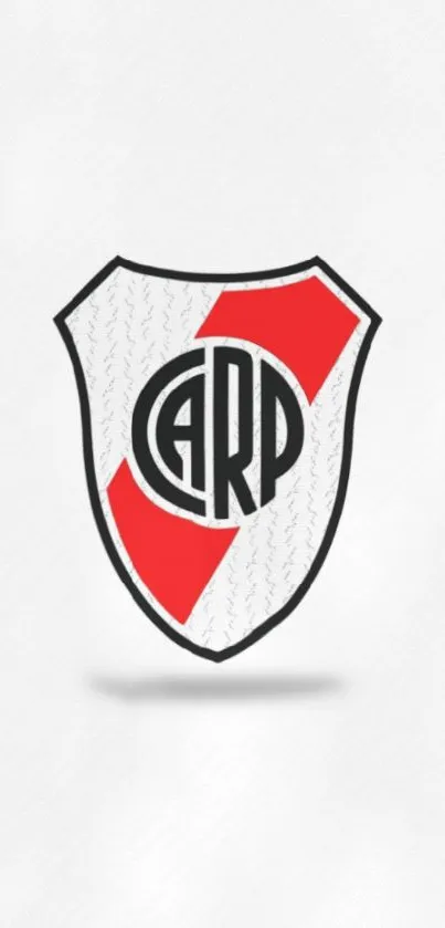 River Plate emblem on a white background.