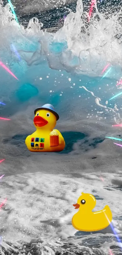 patitos de goma Live Wallpaper