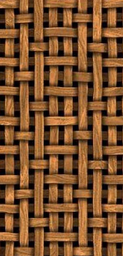 Brown woven texture wallpaper for phones.