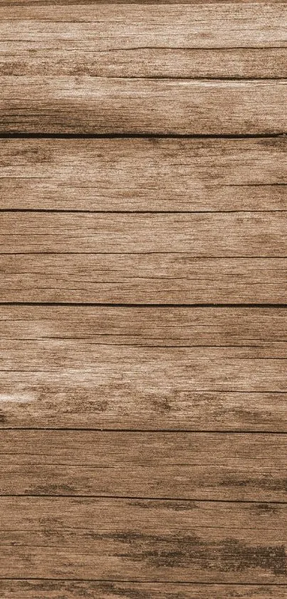 Rustic brown wood panel texture wallpaper for mobile screen.