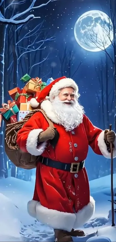 Santa Claus Fictional Character Christmas Day Live Wallpaper