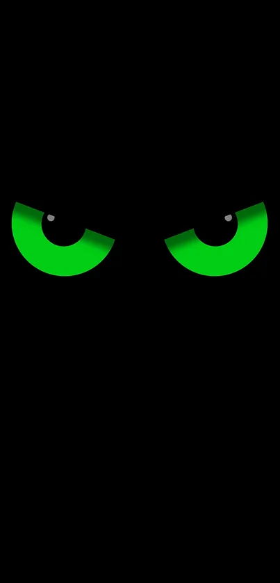 Scary Green Eyed Monster Live Wallpaper