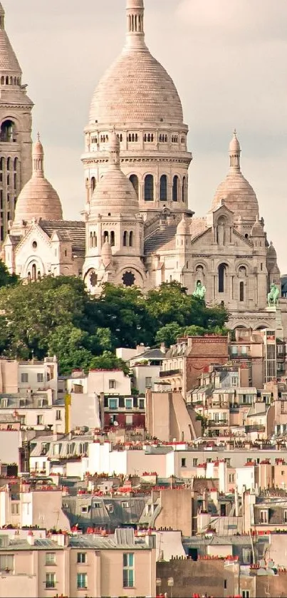 Stunning view of Paris cityscape with iconic architecture.