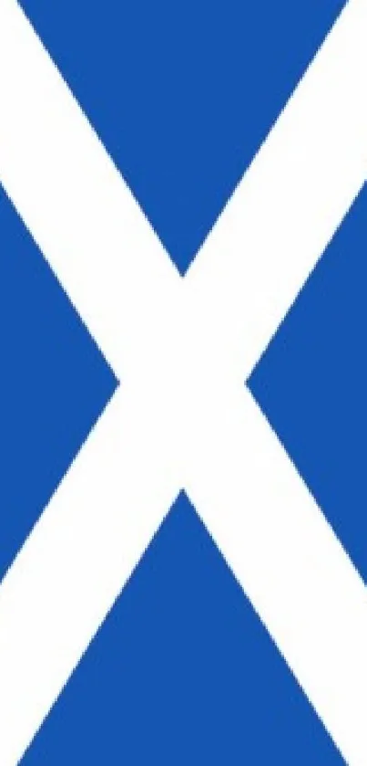 Scottish blue and white flag design for mobile wallpaper.