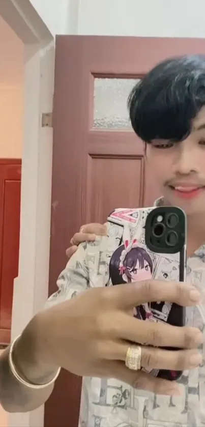 Selfie Live Wallpaper