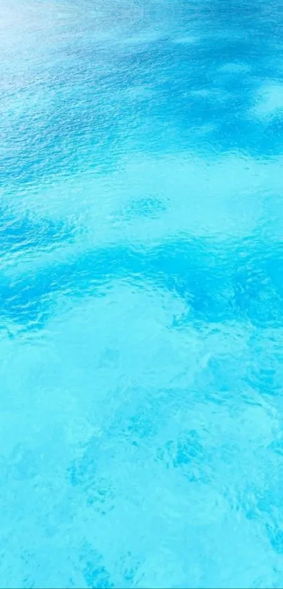 Serene blue ocean wallpaper for mobile phone.