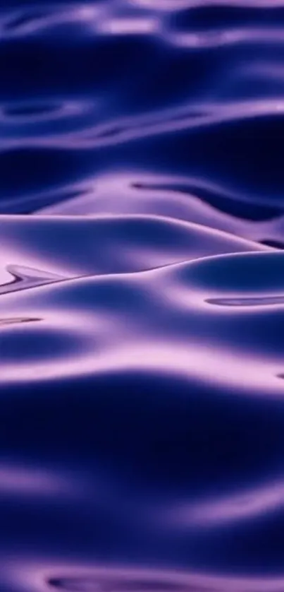 Serene purple ripples creating a calming wave effect.