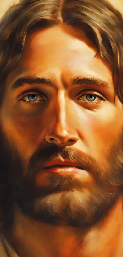 Artistic portrait of a man with a thoughtful expression.