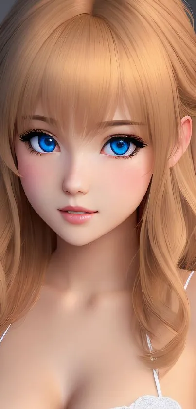 blue-eyed blondie Live Wallpaper