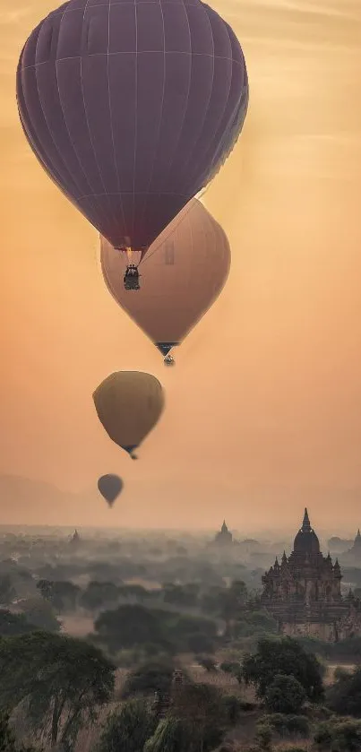 Sky Aerostat Hot Air Ballooning Live Wallpaper