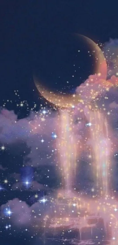 Sky Astronomy Electric Blue Live Wallpaper