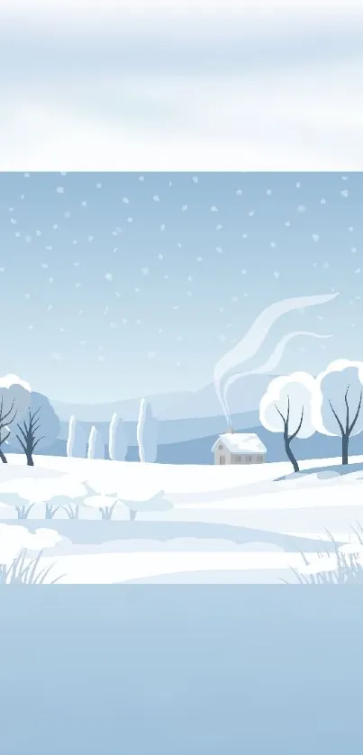 Sky Atmosphere Snow Live Wallpaper