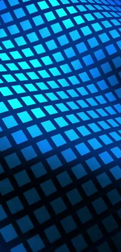 Sky Blue Symmetry Live Wallpaper