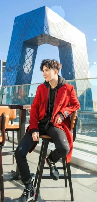 Sky Building Eyewear Live Wallpaper