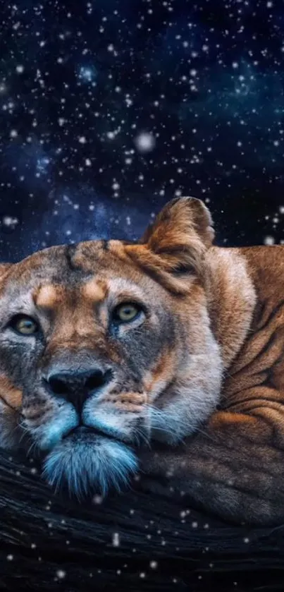 Sky Carnivore Felidae Live Wallpaper