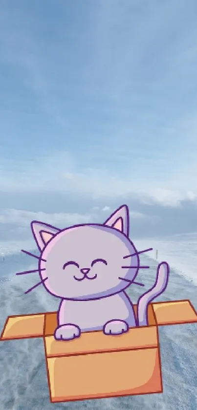 Sky Cloud Cartoon Live Wallpaper