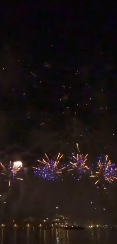 Sky Fireworks Atmosphere Live Wallpaper