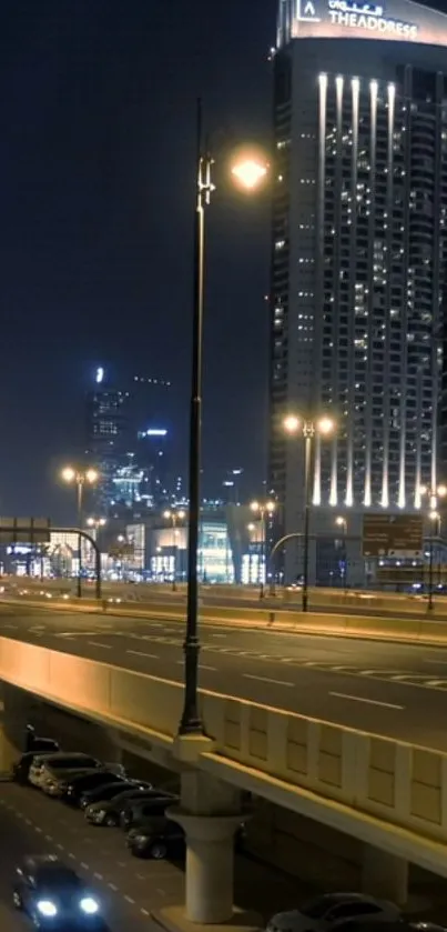 Sky Light Building Live Wallpaper