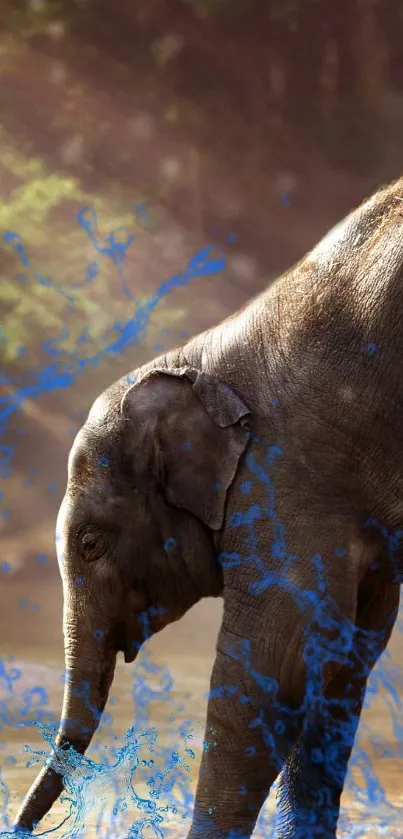 Sky Organism Elephant Live Wallpaper