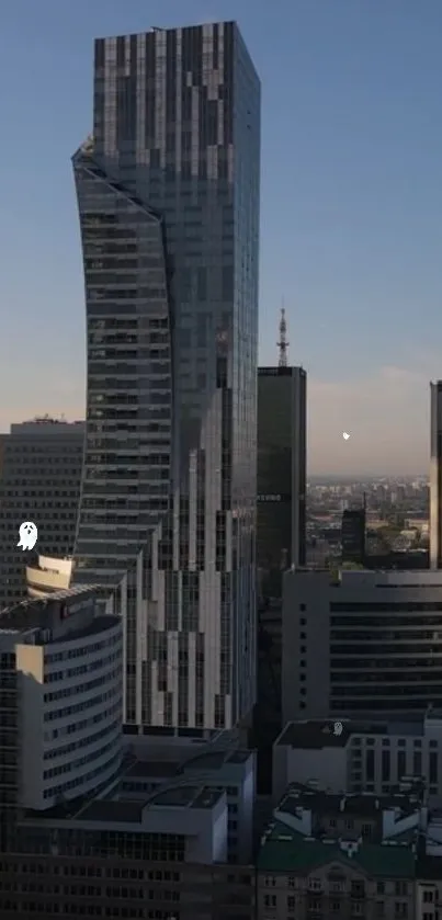 Sky Skyscraper Building Live Wallpaper