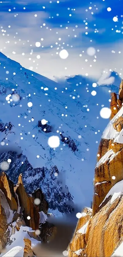 Sky Snow World Live Wallpaper