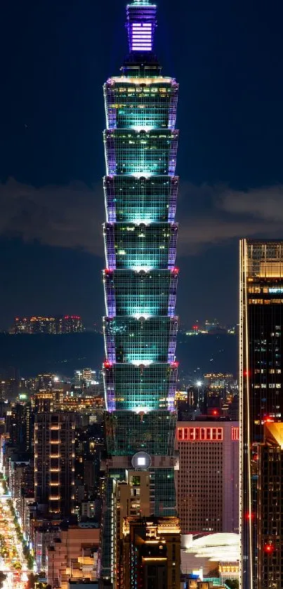 Skyscraper Building Sky Live Wallpaper