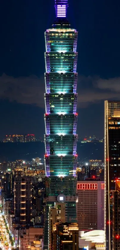 Skyscraper Building Sky Live Wallpaper