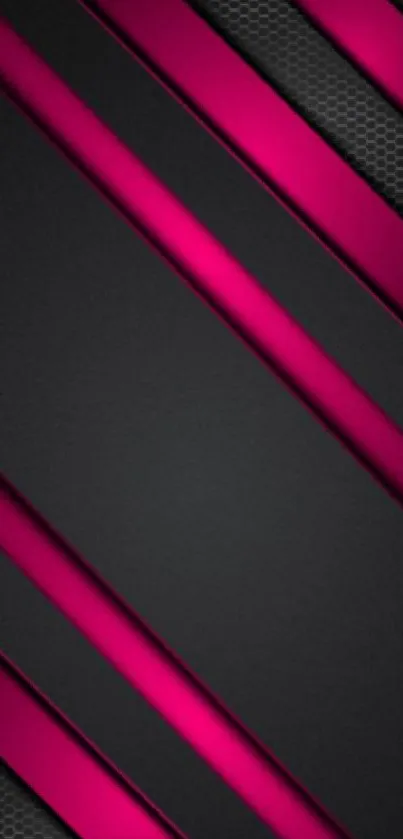 Black and pink striped mobile wallpaper.