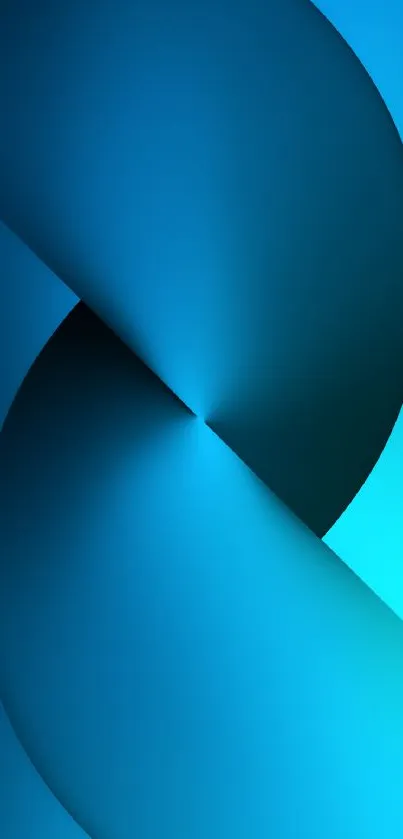 Abstract blue gradient wallpaper with sleek design for mobile screens.