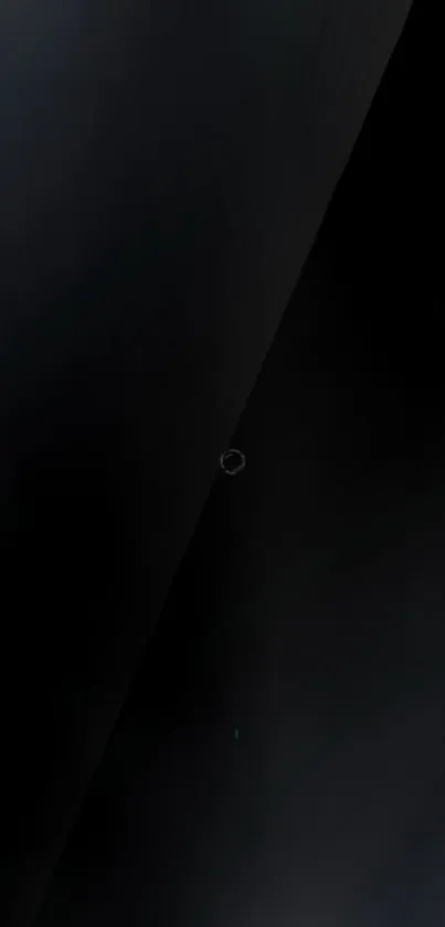 Sleek minimalist black mobile wallpaper.
