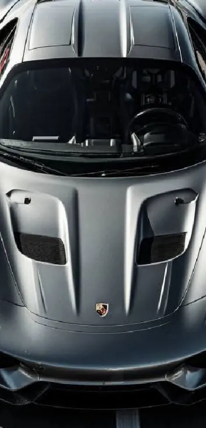 Sleek sports car with elegant design