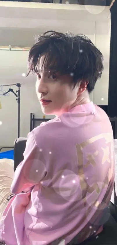 Sleeve Fashion Design Bangs Live Wallpaper