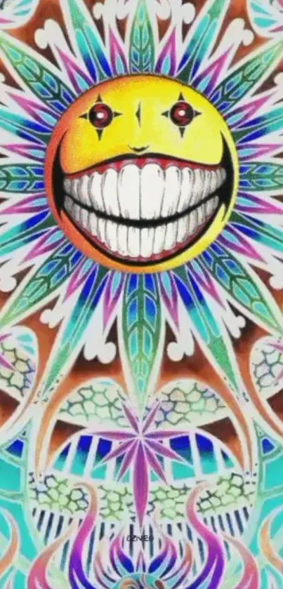 Smile Organism Pink Live Wallpaper
