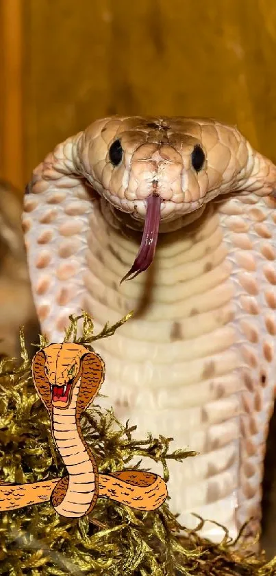 Snake King Cobra Reptile Live Wallpaper