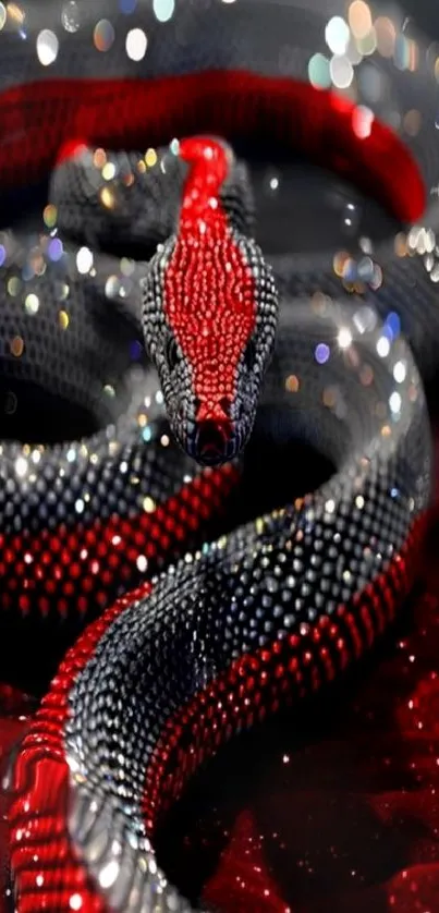 Snakes Red Serpent Live Wallpaper