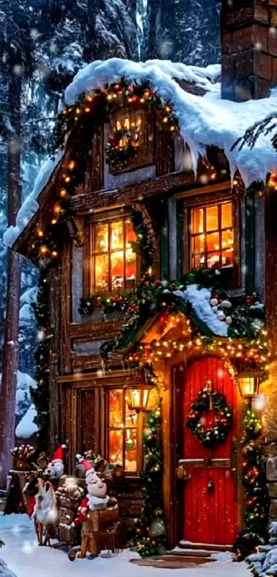 Snow Building Property Live Wallpaper