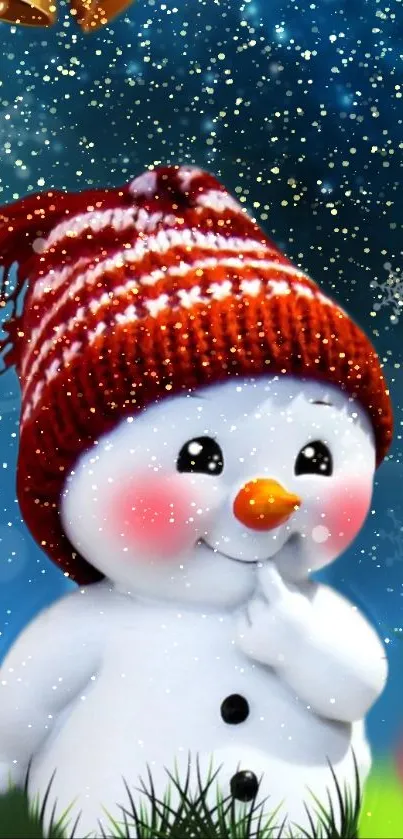 Snowman Vertebrate Cartoon Live Wallpaper