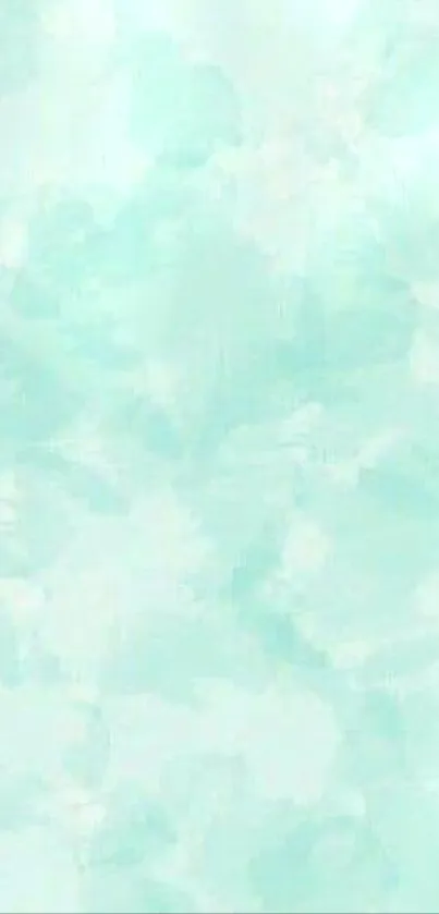 Light aqua abstract mobile wallpaper with soft patterns.