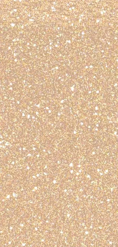 Golden glitter wallpaper with shimmering sparkles.