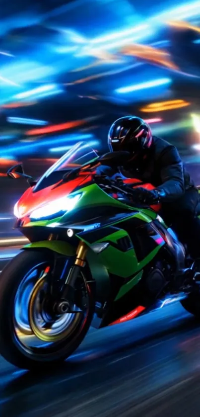 Speedy Motorcycle Live Wallpaper