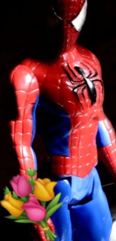 Spider-man Human Body Art Live Wallpaper