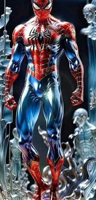 Spider-man Superhero Fictional Character Live Wallpaper